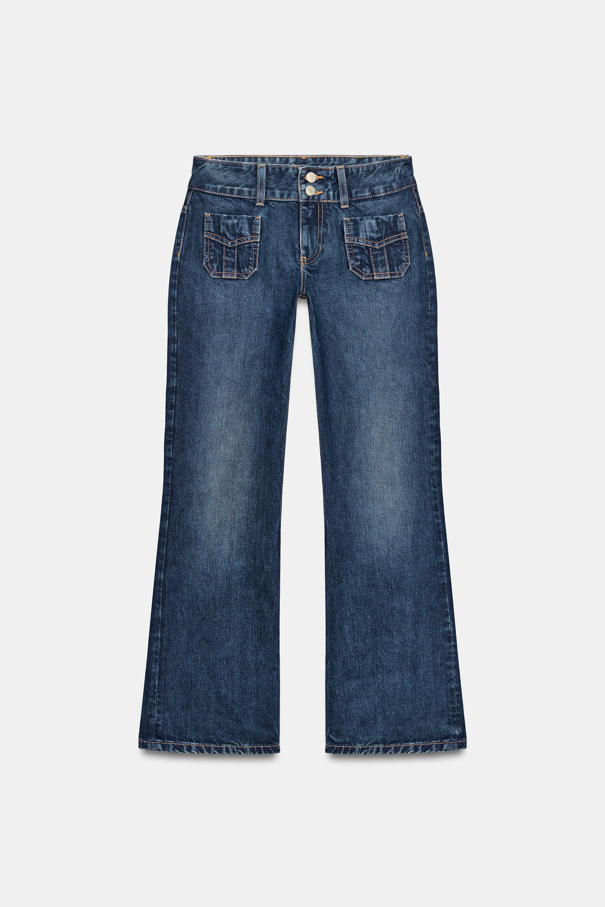 JEAN TRF TAILLE BASSE À POCHES